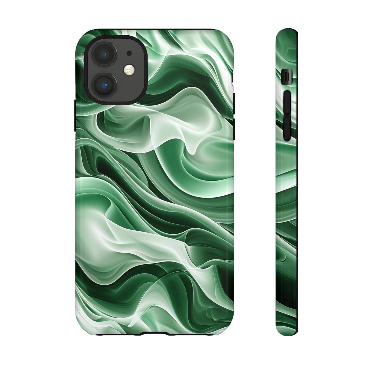 Verdant Wave Elegance - Schutzhülle fürs Telefon