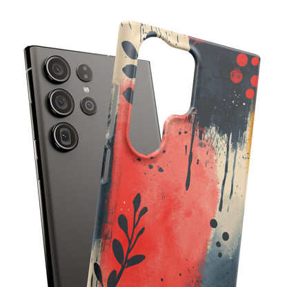 Vibrant Floral Energy Samsung S23 - Slim Phone Case