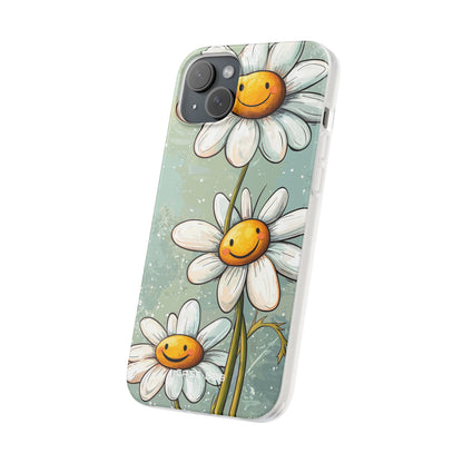 Sunny Daisy Smiles iPhone 15 Plus Case - Soft