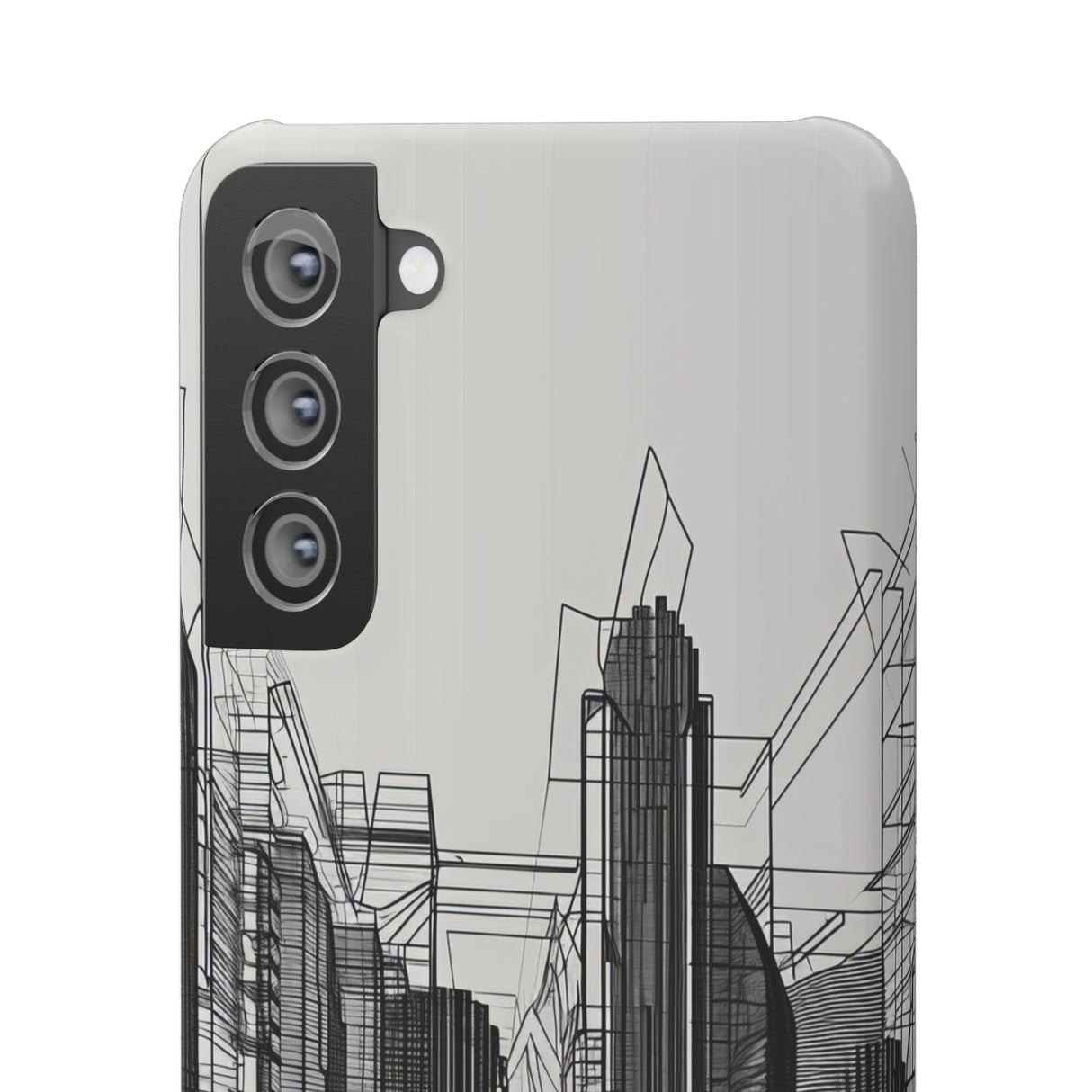 Urban Wireframe | Slim Phone Case for Samsung