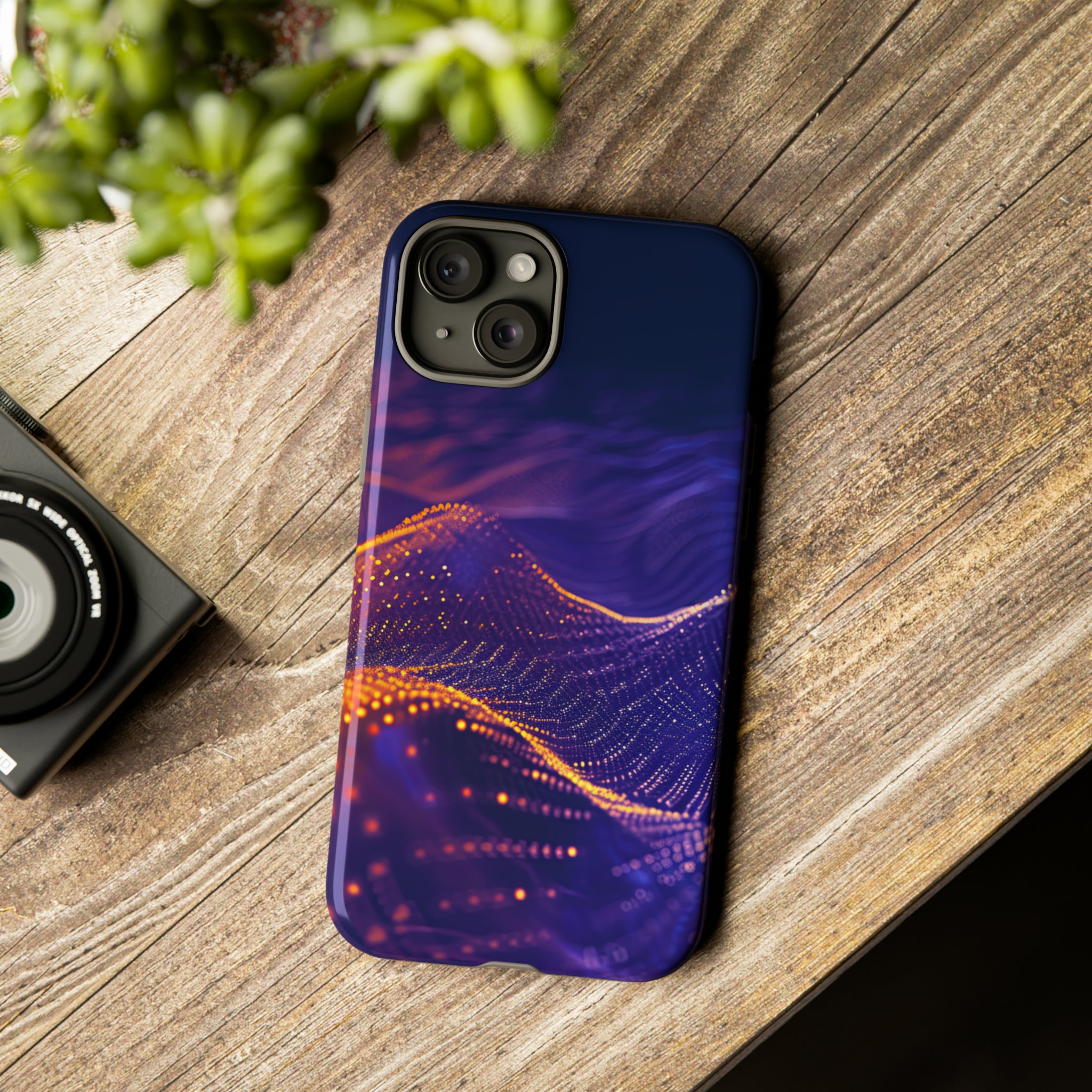 Data Stream: Analytic Gradient - Protective Phone Case