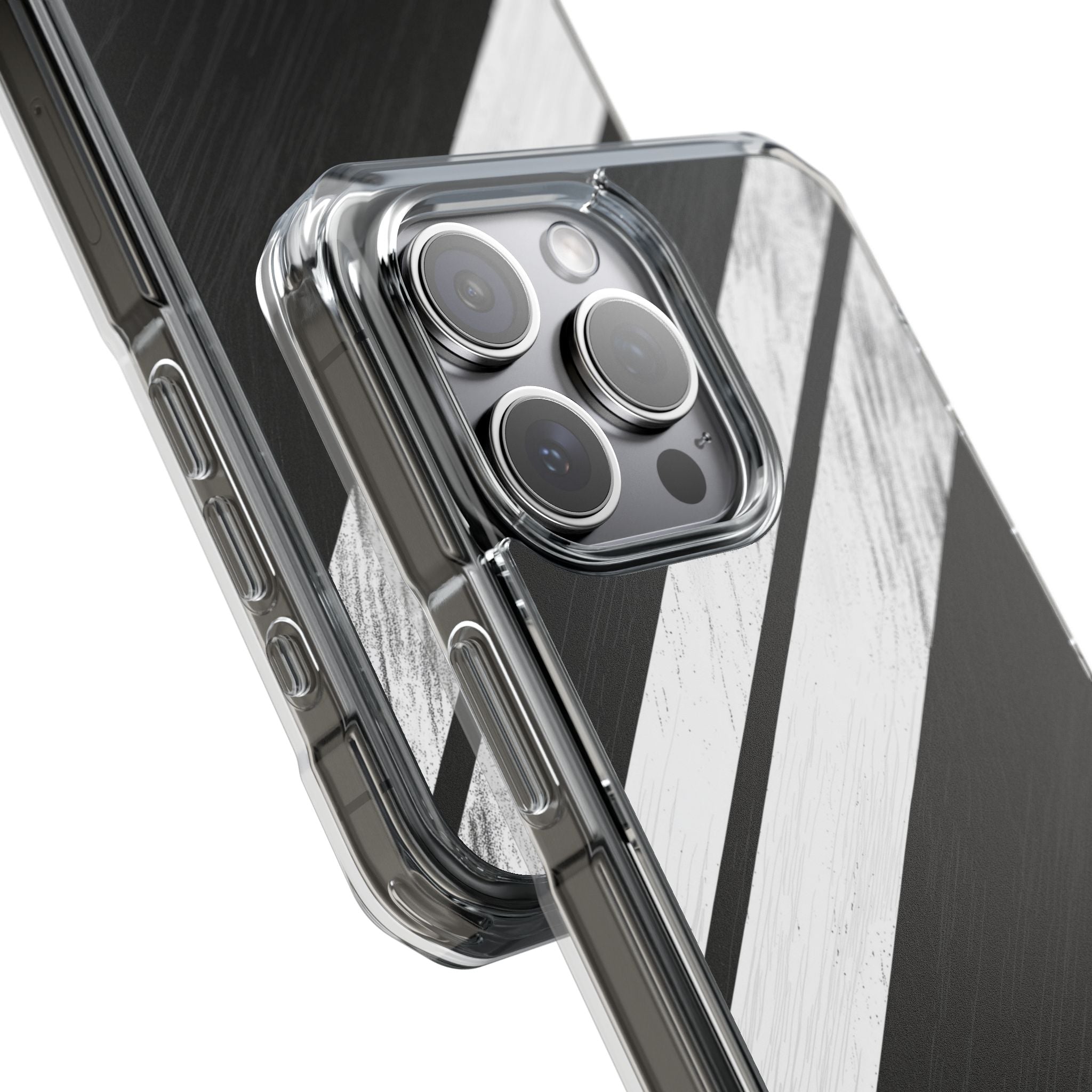 Distressed Stripe Motion iPhone 15 Pro Max Case - Impact