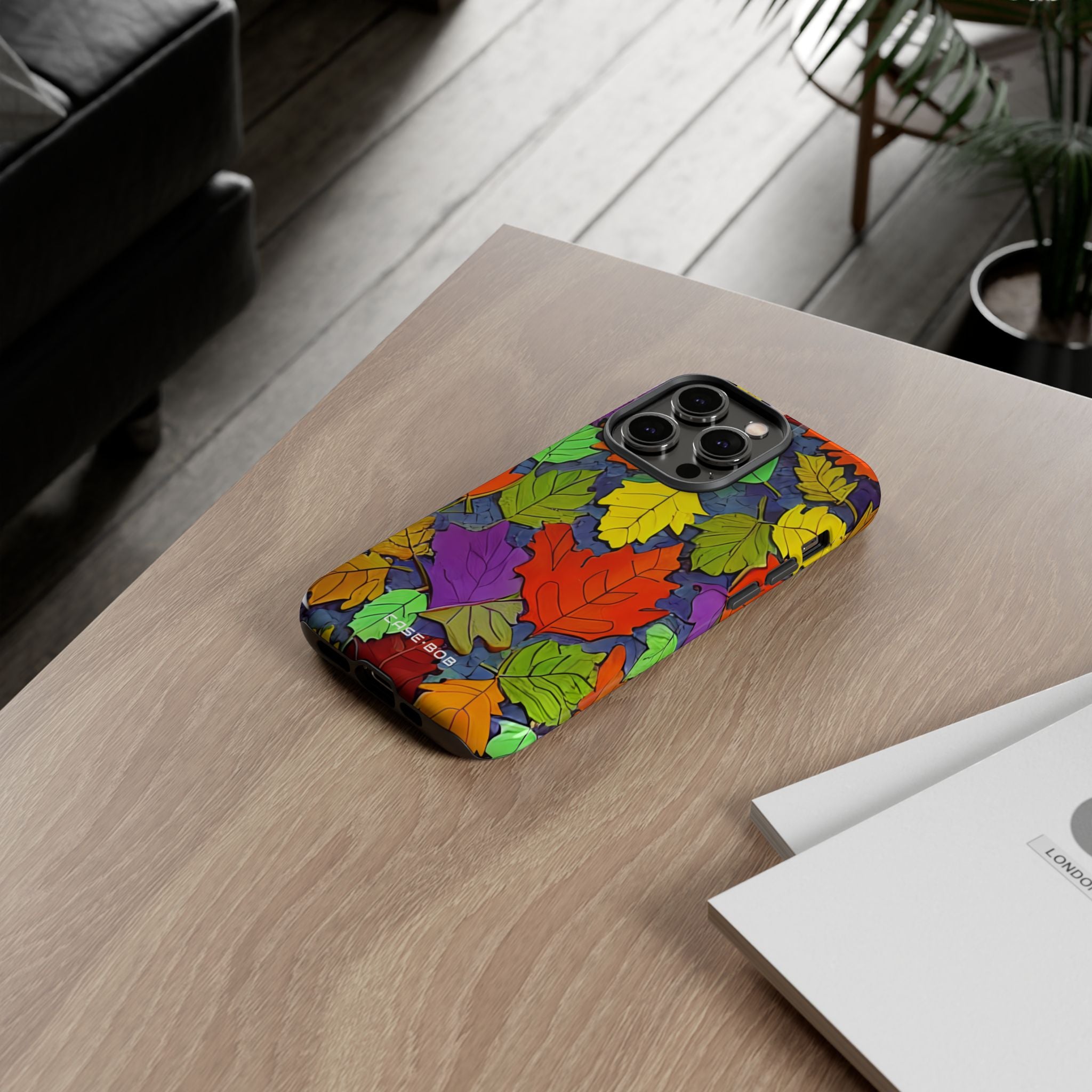 Vivid Leafburst iPhone 14 Pro Case - Tough