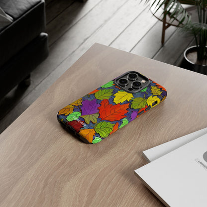 Vivid Leafburst iPhone 14 Pro Case - Tough