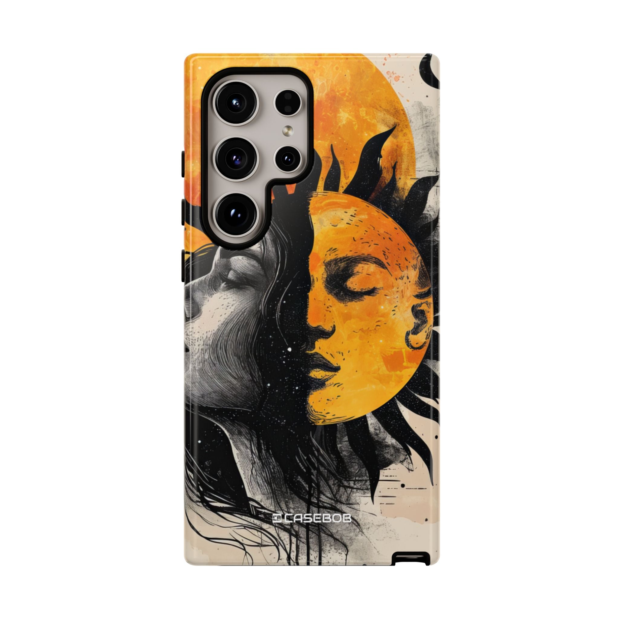 Sunlit Duality | Protective Phone Case for Samsung Galaxy