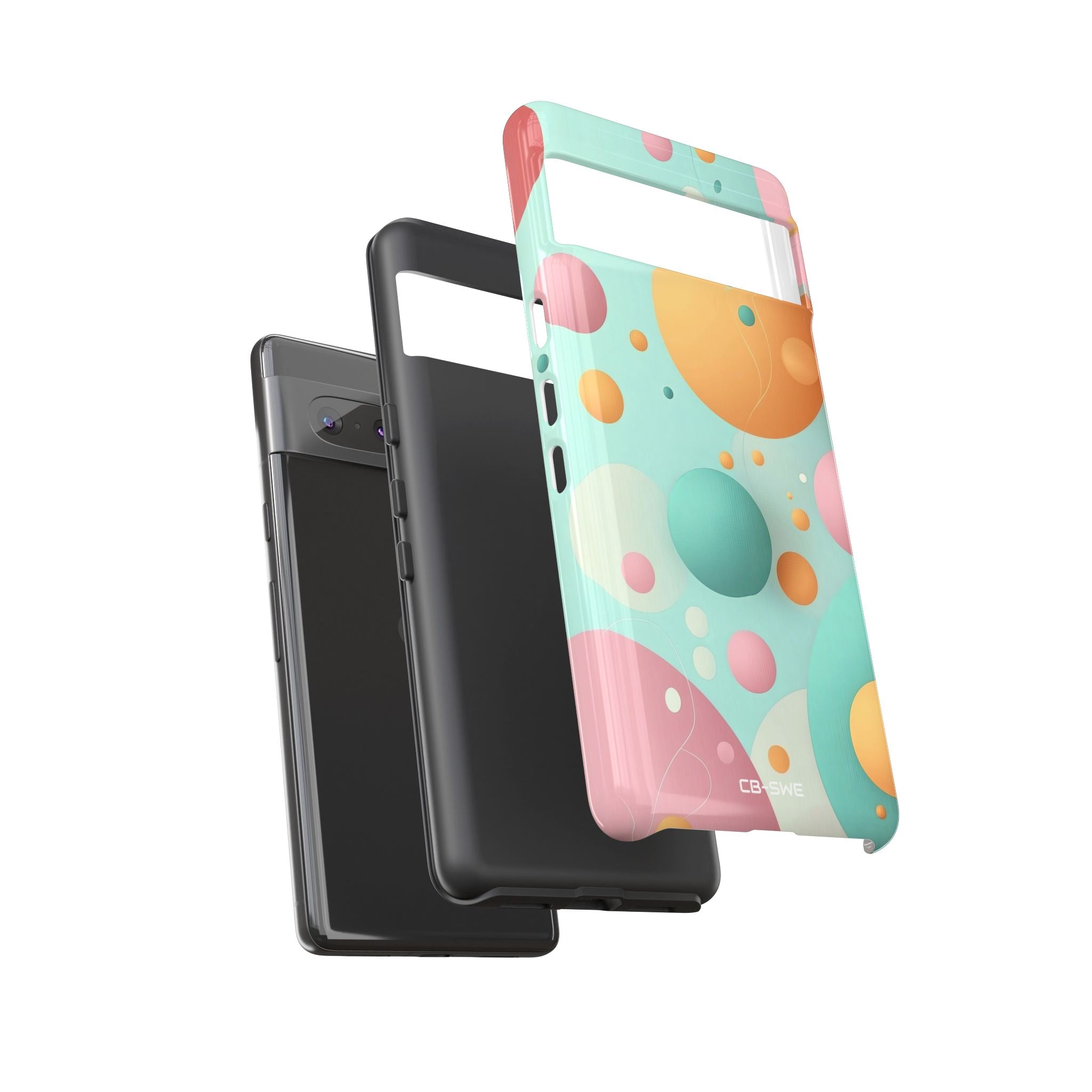 Whimsical Circular Dance - Google Pixel Case