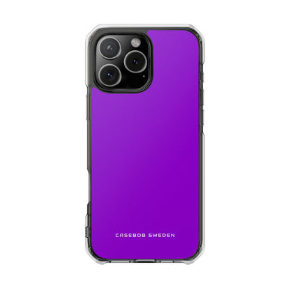 Dark Violet iPhone 16 - Clear Impact Phone Case