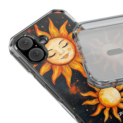 Celestial Suns Dance iPhone Case - Impact