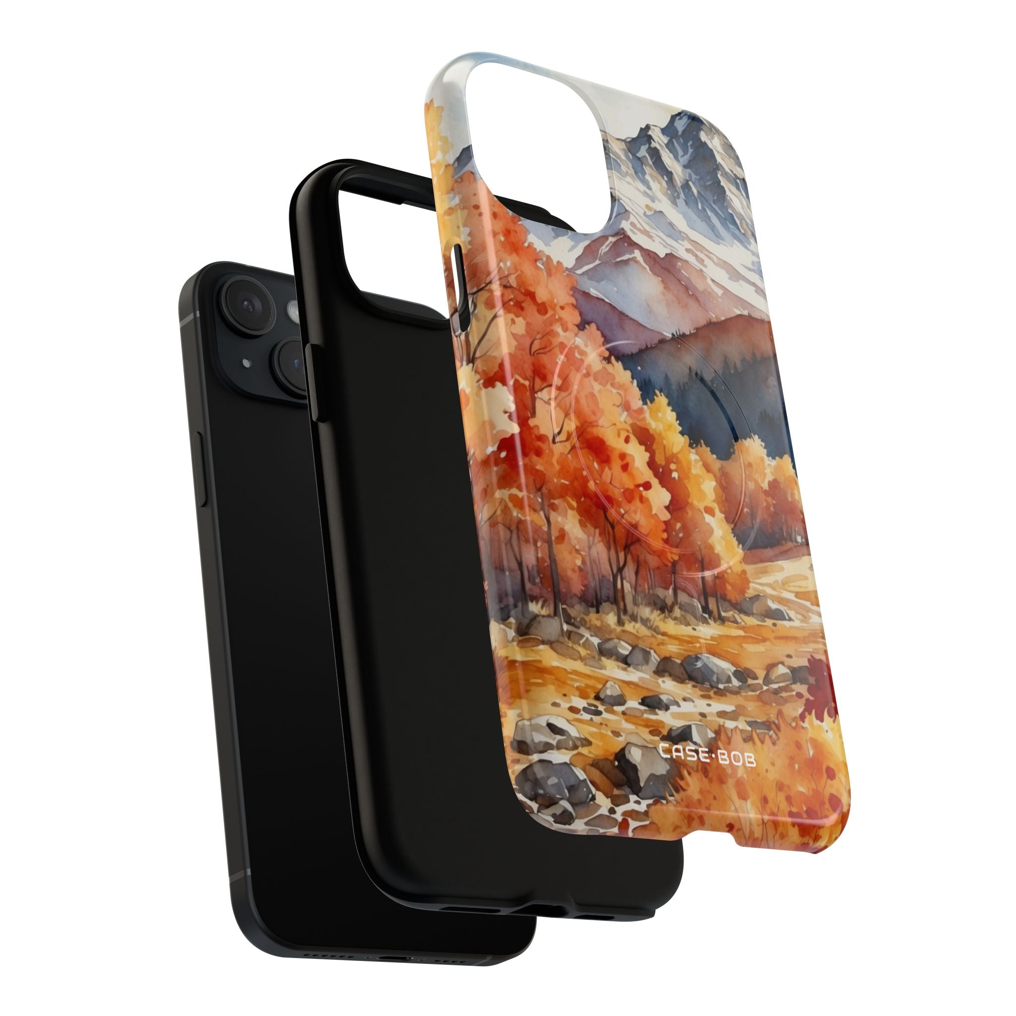 Snowcapped Radiance iPhone 15 Plus Case - Tough+