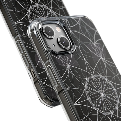 Radiant Petal Orbit iPhone 14 Plus Case - Impact