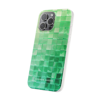 Gradient Verdegrid iPhone 15 - Flexi Phone Case