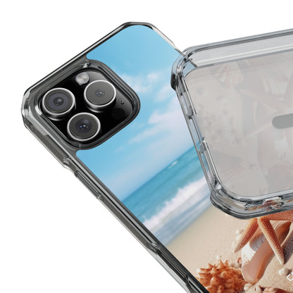 Shells Rest Beneath Waves iPhone Case - Impact