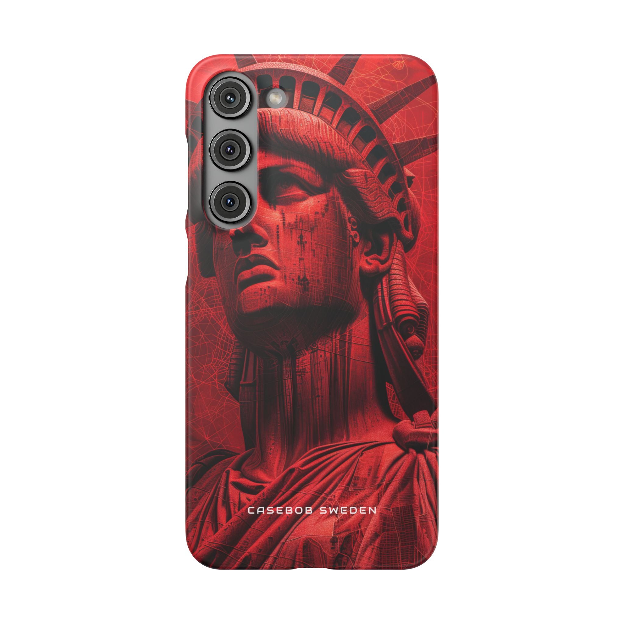 Zen Red Liberty Vision Samsung S23 - Slim Phone Case