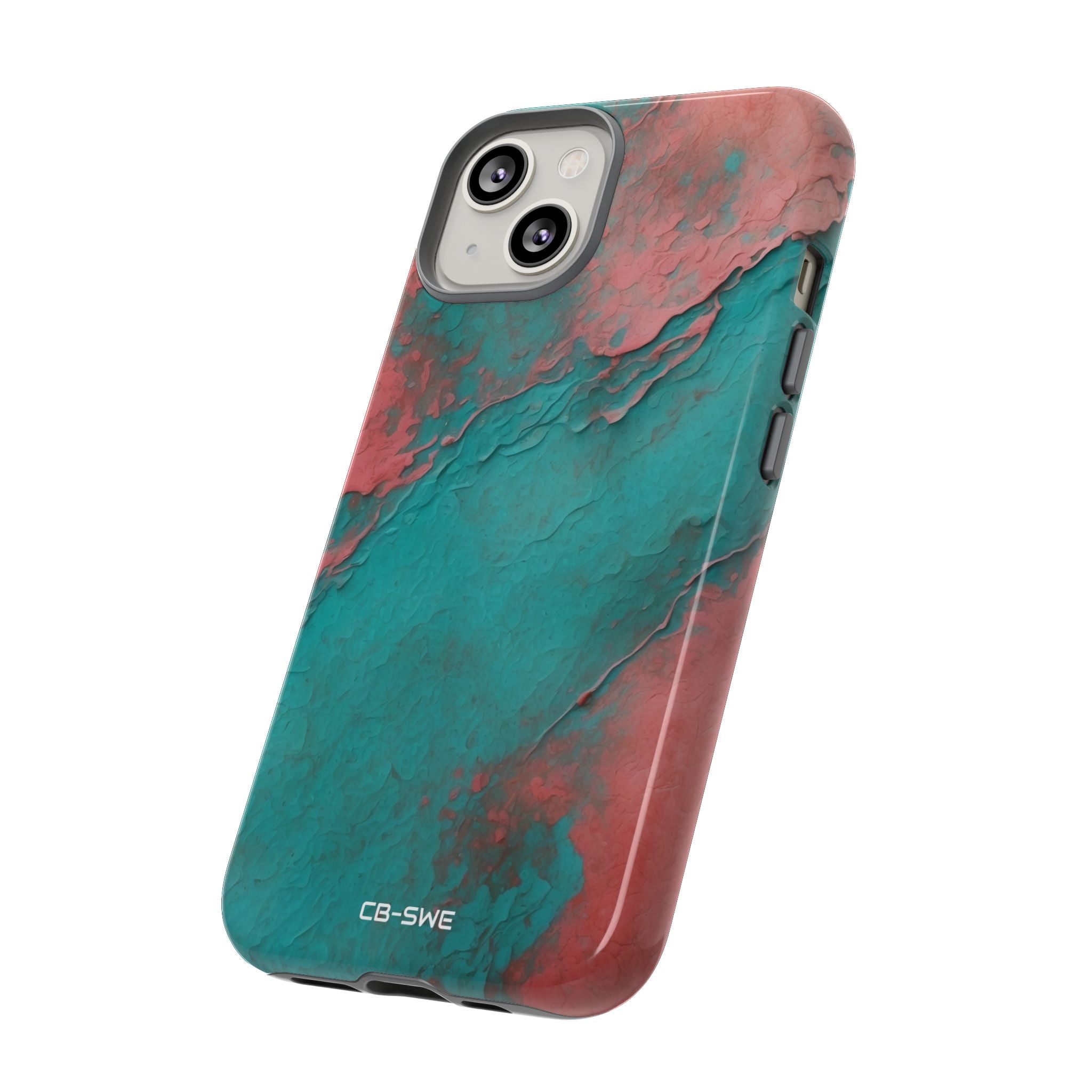 Turbulent Coral Flow - iPhone Case