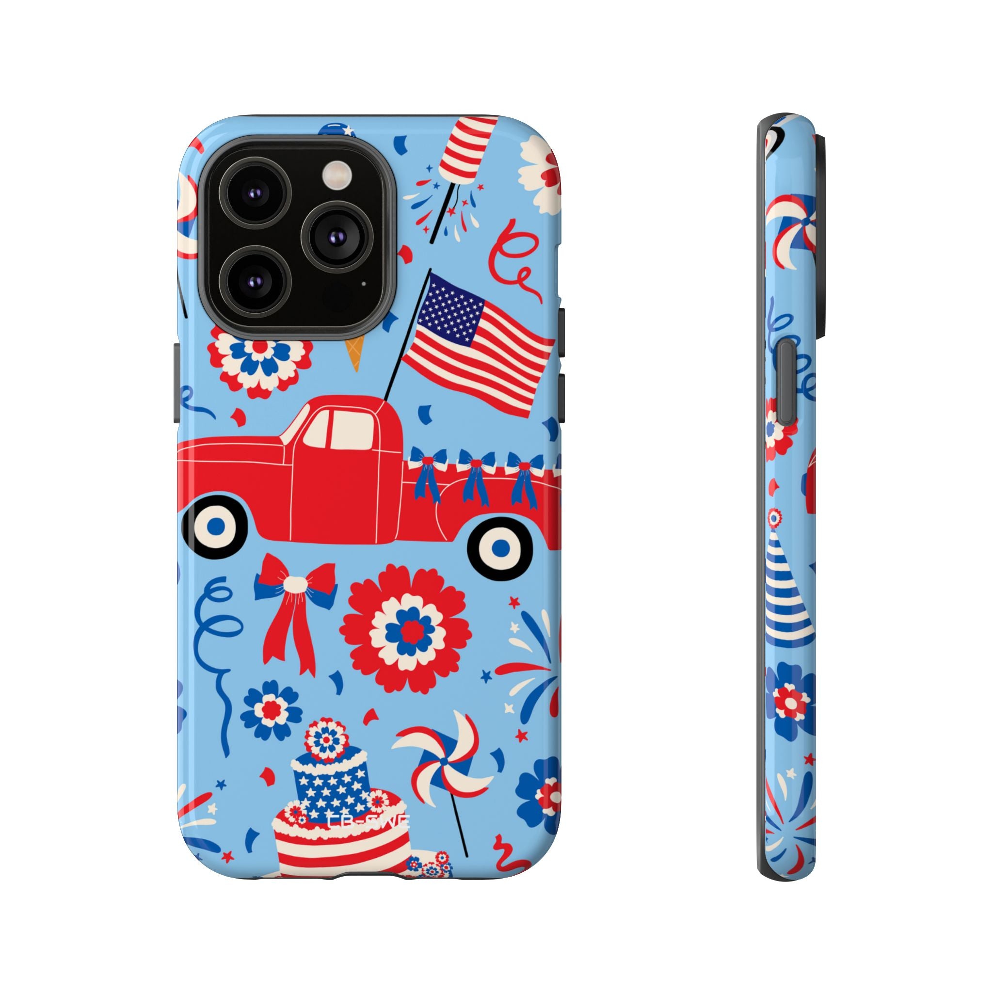 Celebration Fireworks Burst - iPhone Case