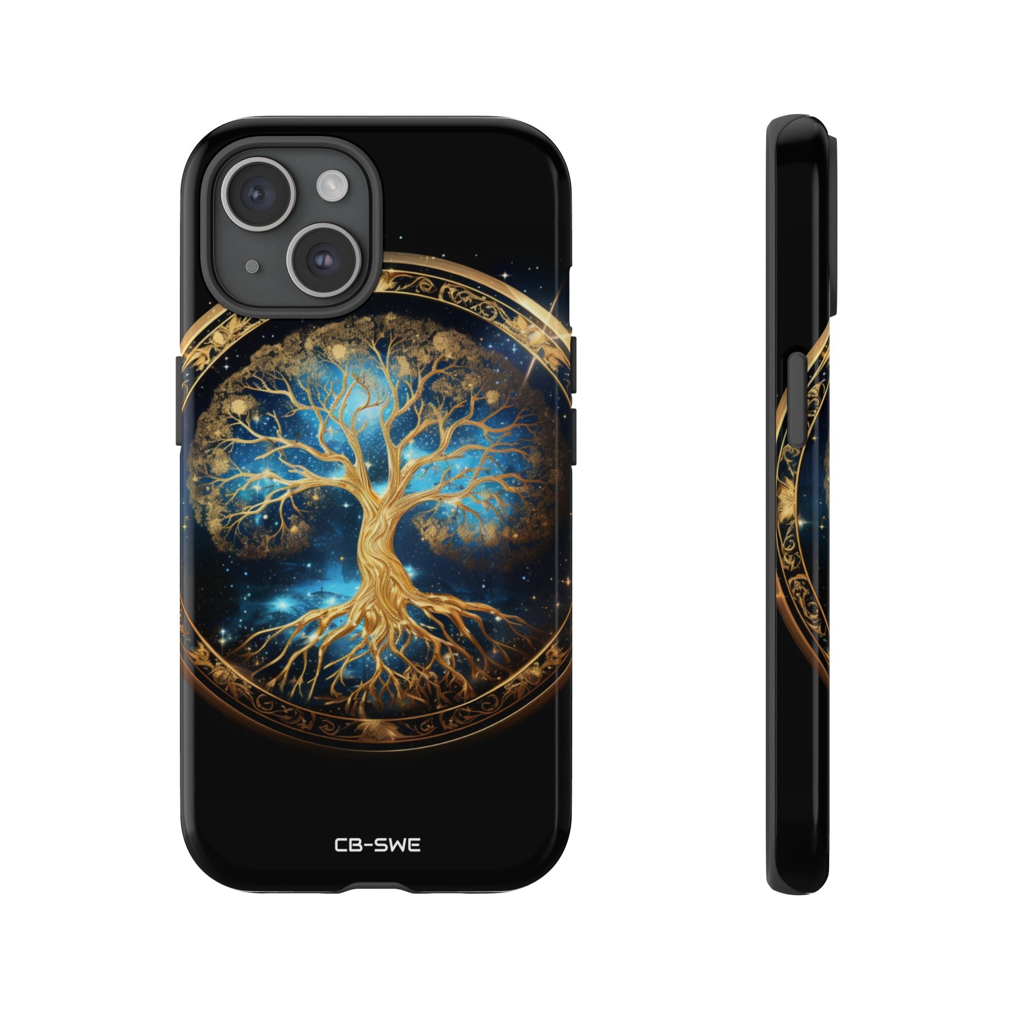 Cosmic Tree Radiance - iPhone Case