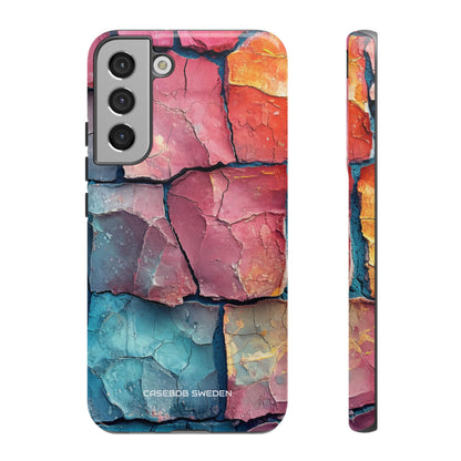 Cracked Earth Mosaic - Tough Samsung S22 Phone Case