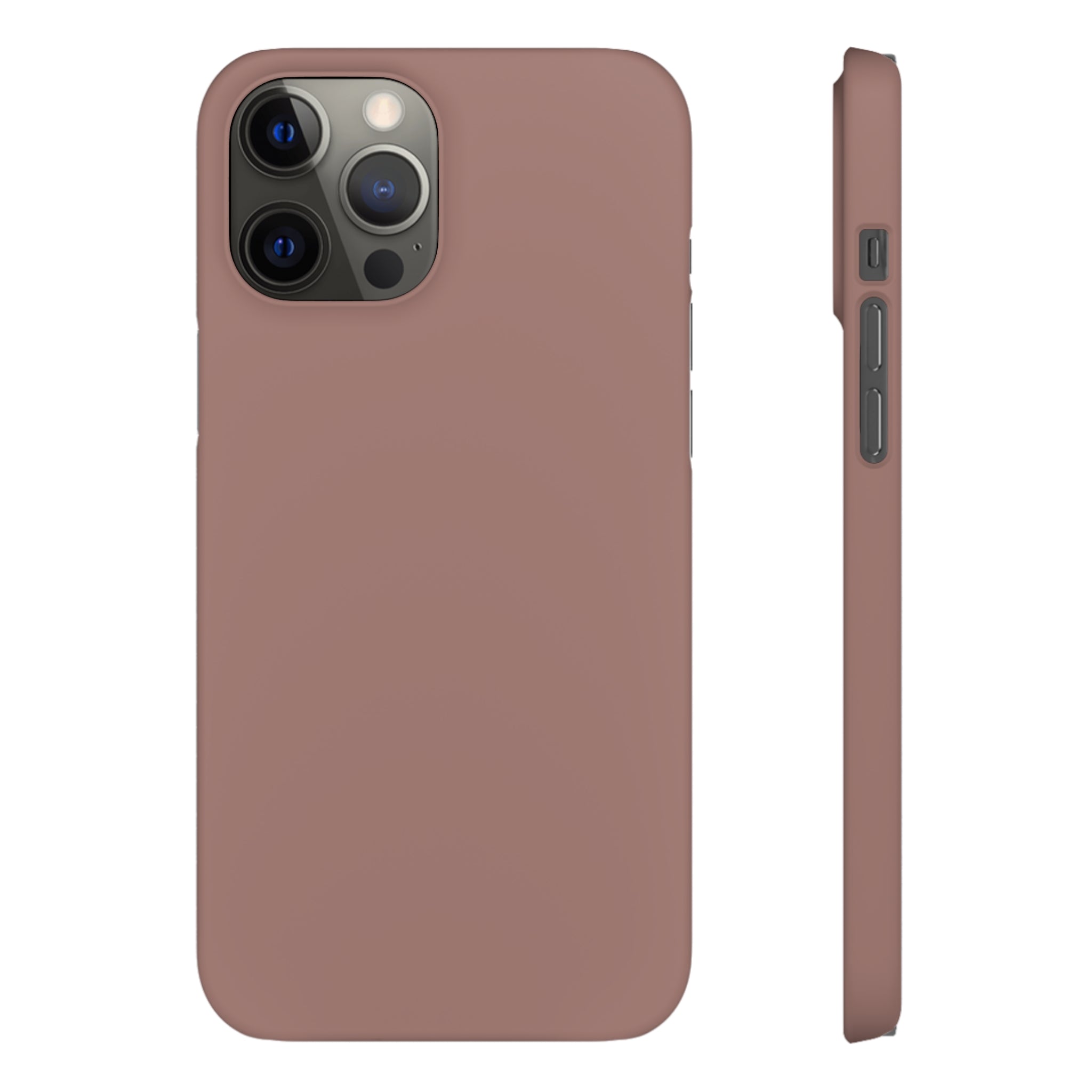 Burnished Brown iPhone Case (Slim) iPhone 12 Pro Max Matte Phone Case