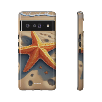Starfish Rests On Sand - Google Pixel Case