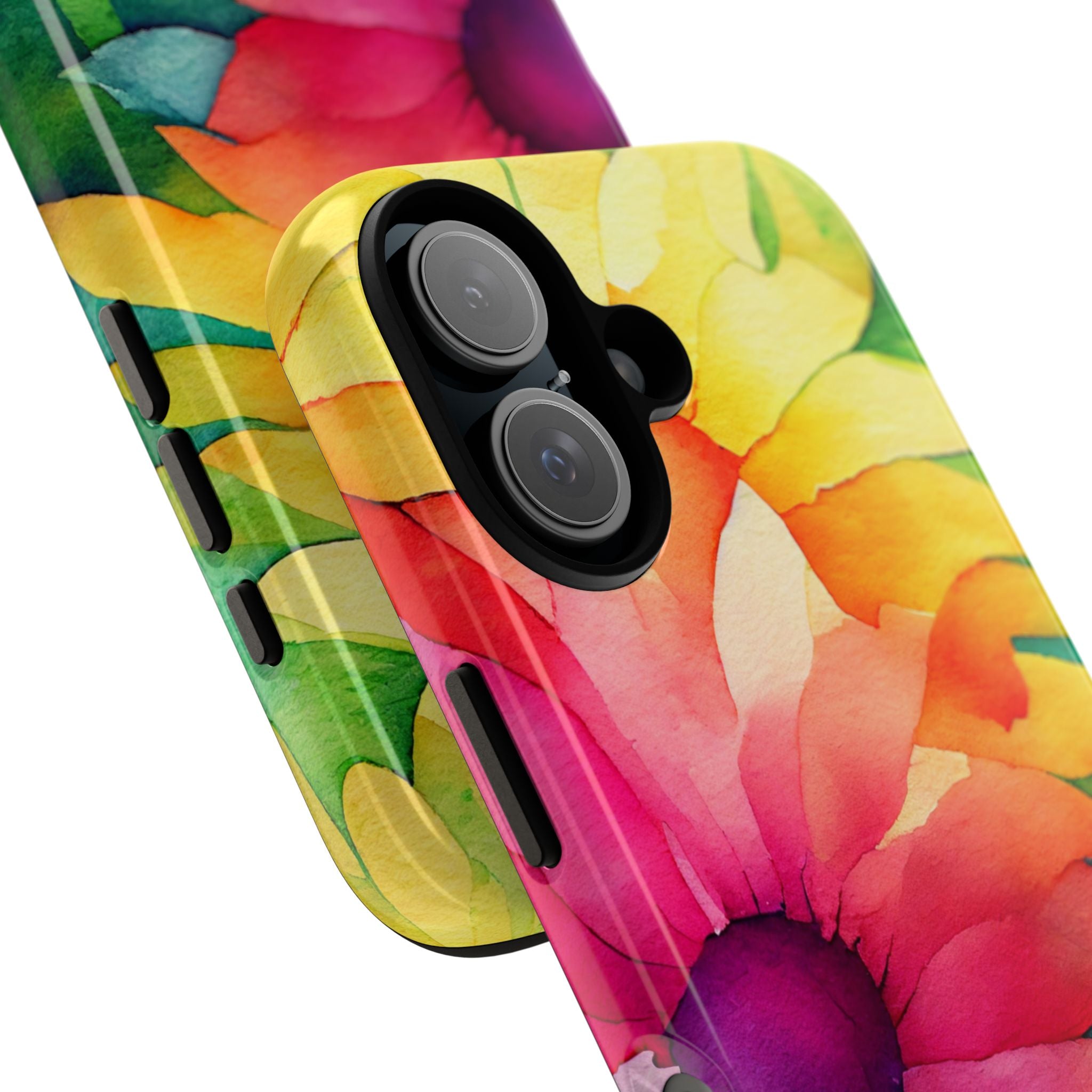Vibrant Floral Symphony - iPhone Case