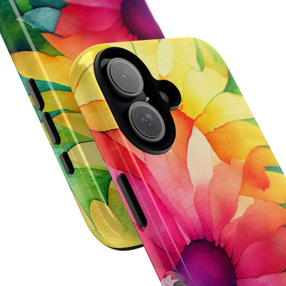Vibrant Floral Symphony - iPhone Case