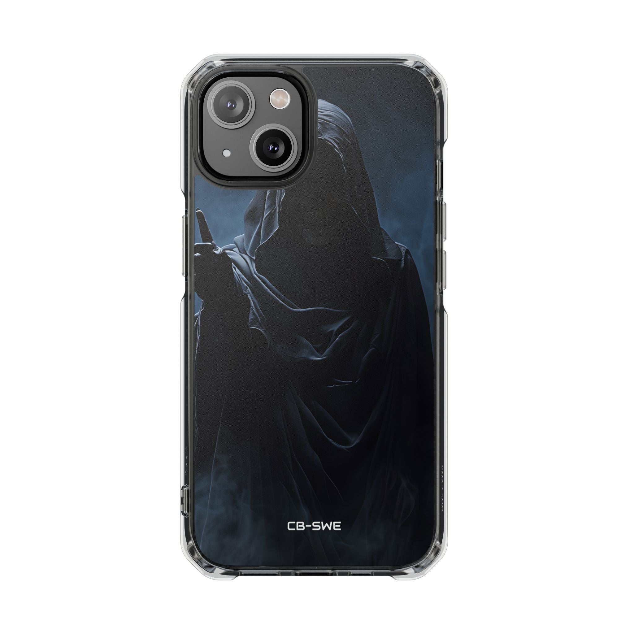 Spectral Guardian Warning iPhone Case - Impact