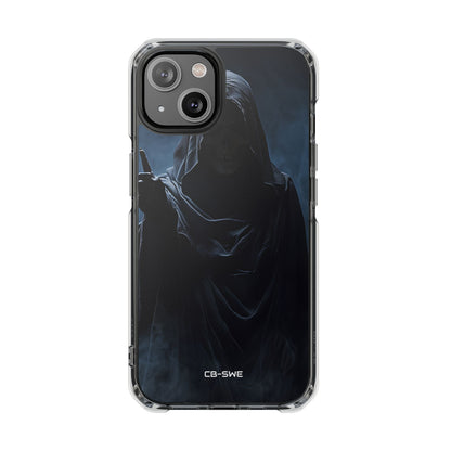 Spectral Guardian Warning iPhone Case - Impact