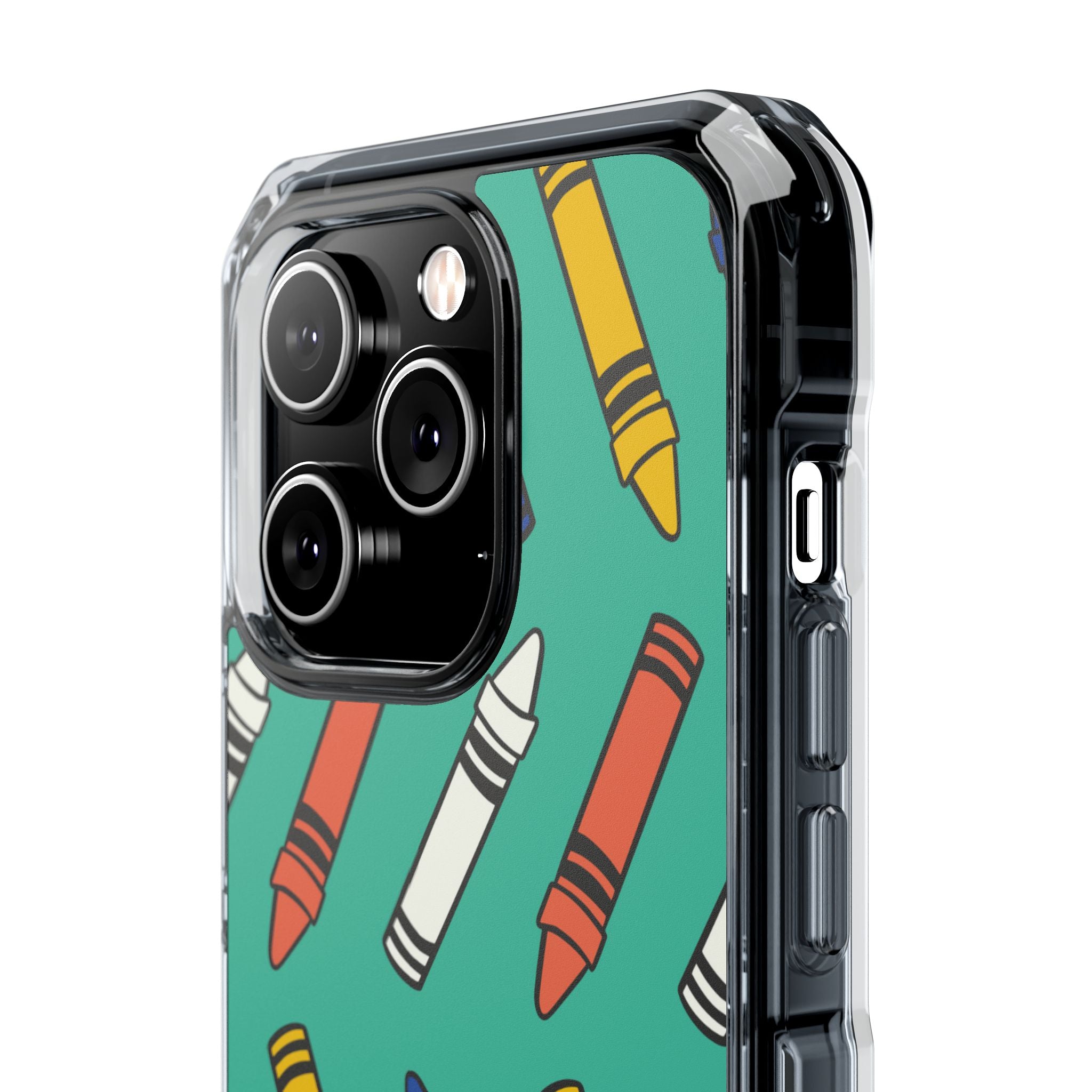 Crayons Dance Playfully iPhone Case - Impact