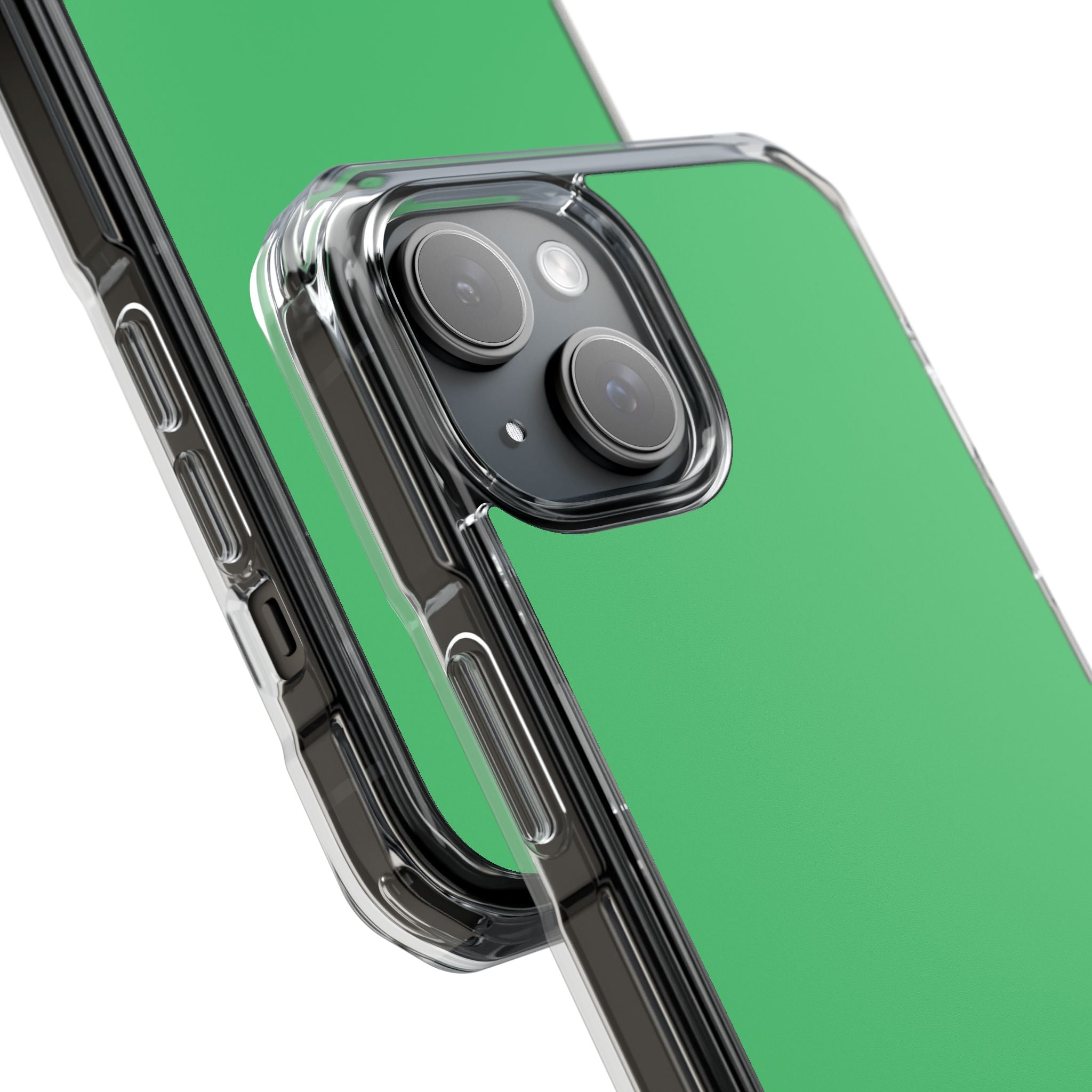 Emerald Green - Clear Impact Case for iPhone