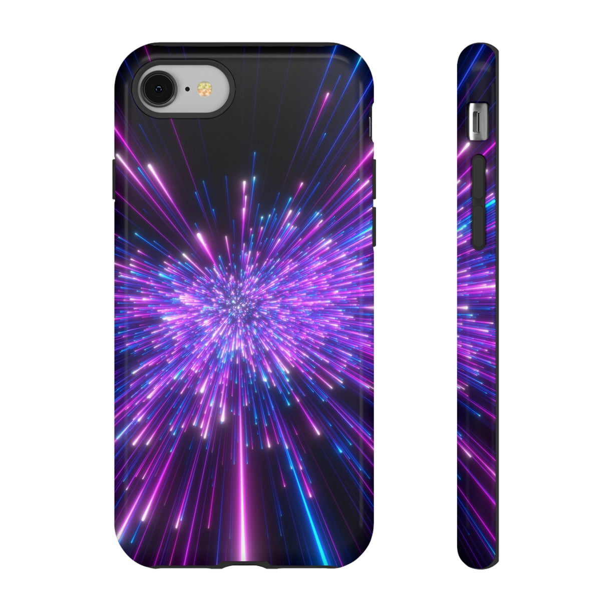 Speed of light in Galaxy iPhone Case (Protective) iPhone 8 Glossy Phone Case