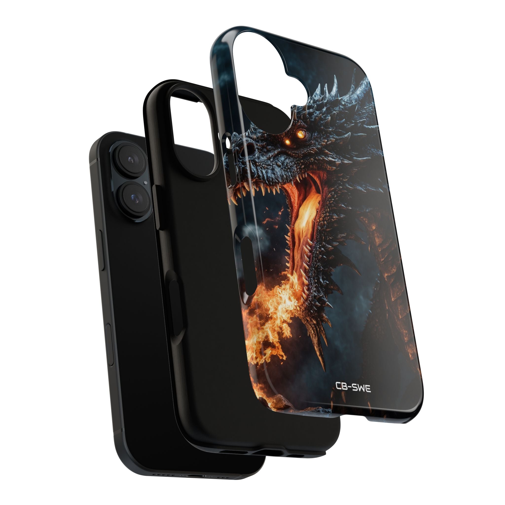 Fiery Breath Erupts - iPhone Case