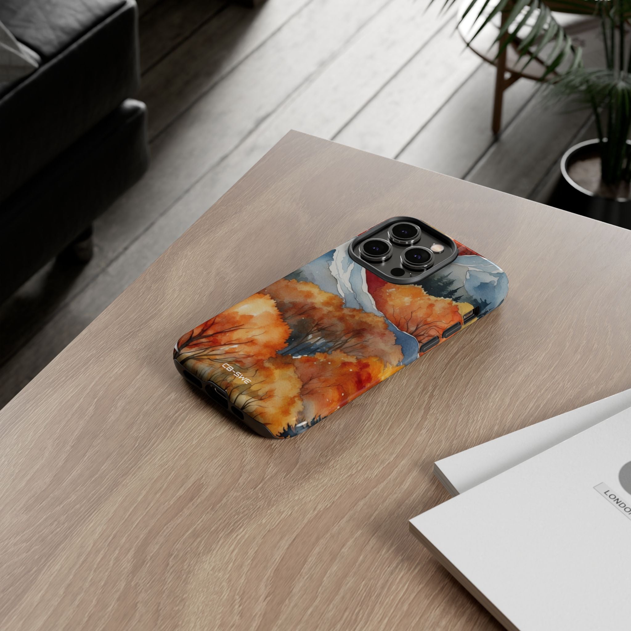 Autumn Leaves Dance - iPhone Case