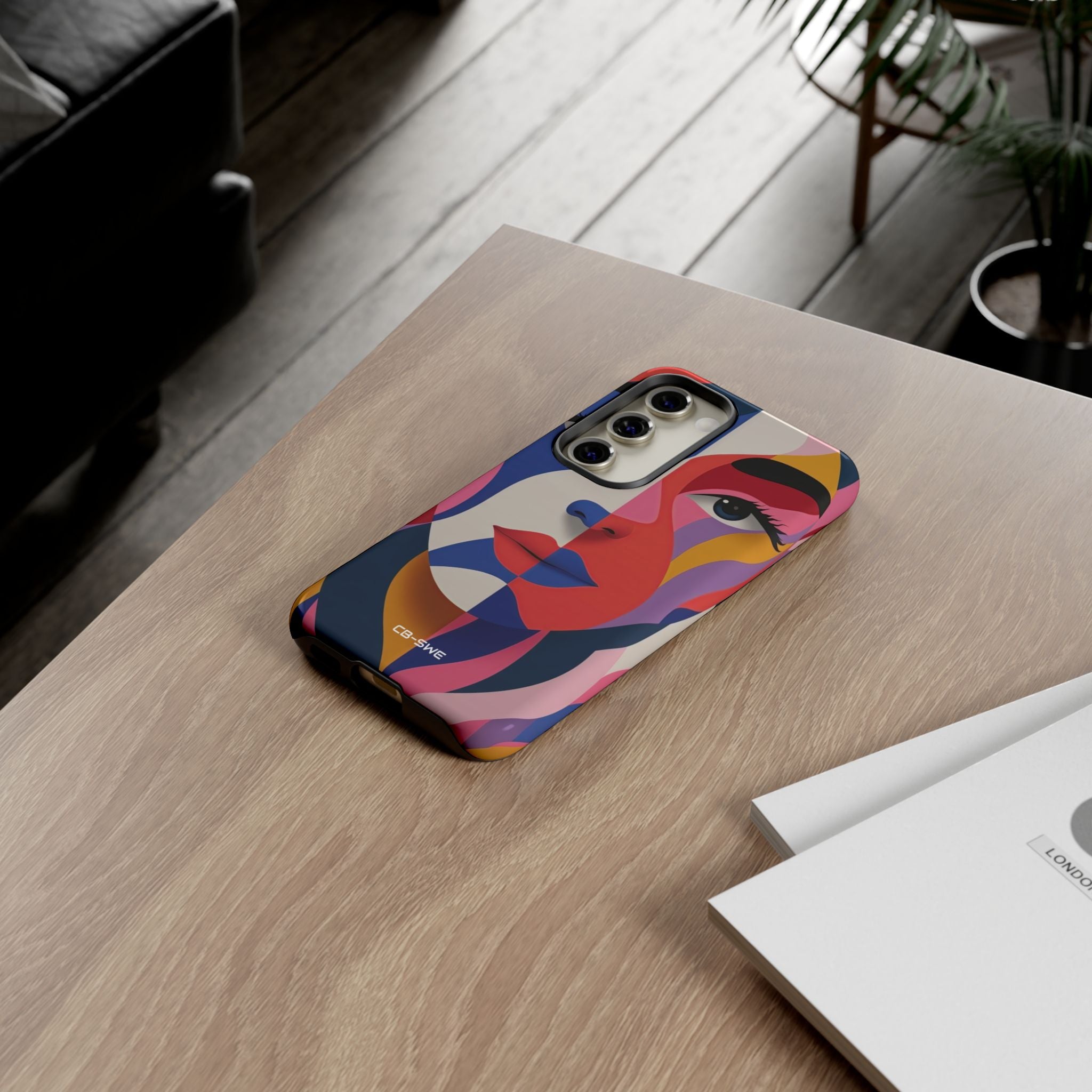 Color Swirls Embrace - Samsung Case
