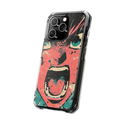 Screaming Face Pink iPhone 14 Pro Case - Impact