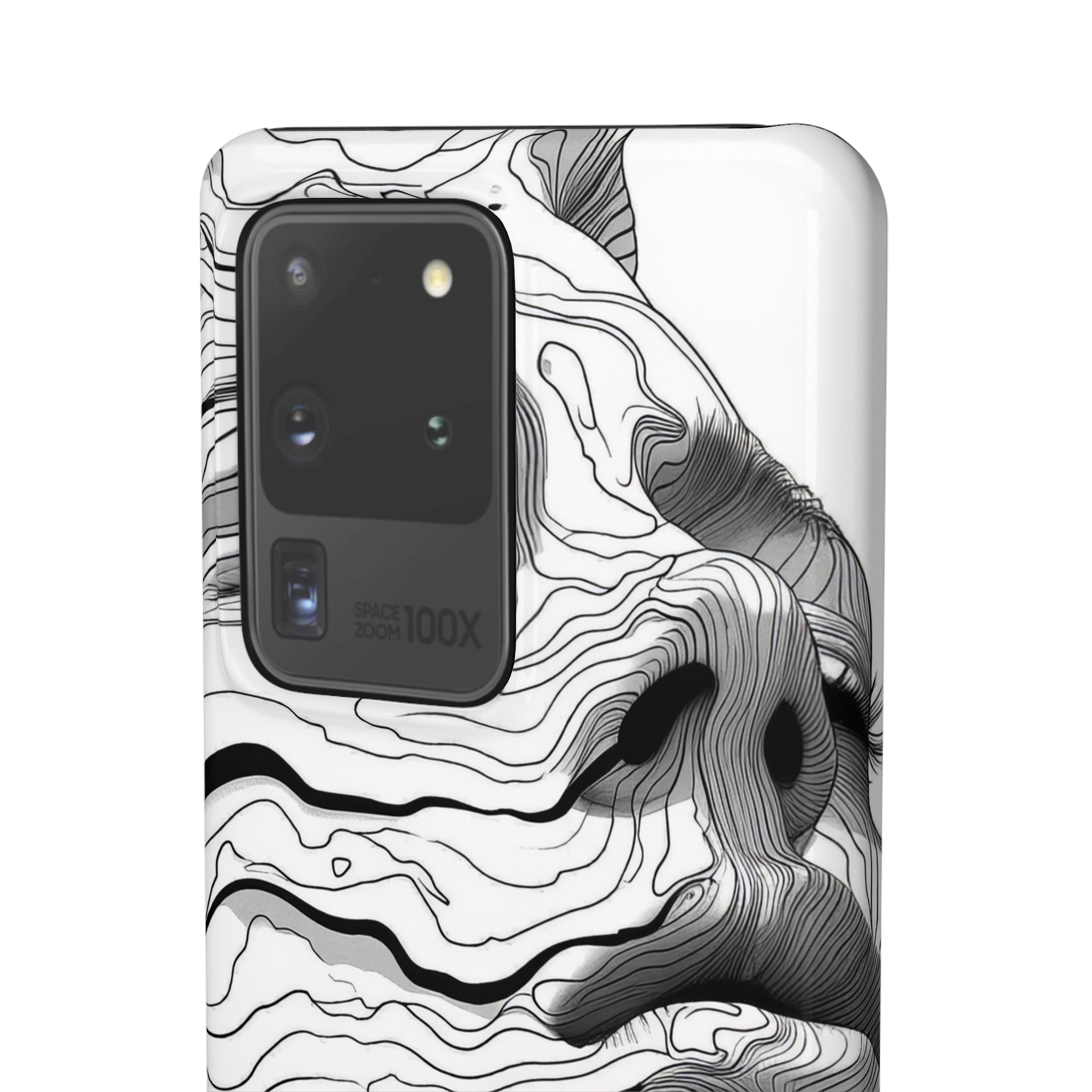 Topographic Serenity | Slim Phone Case for Samsung