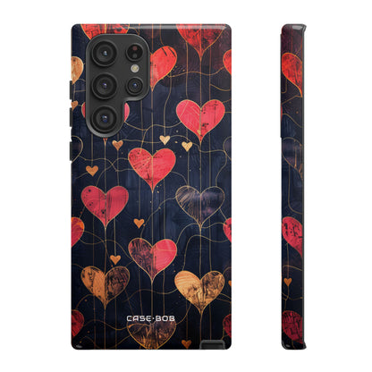 Golden Hearts Network Samsung S22 Ultra Case - Tough