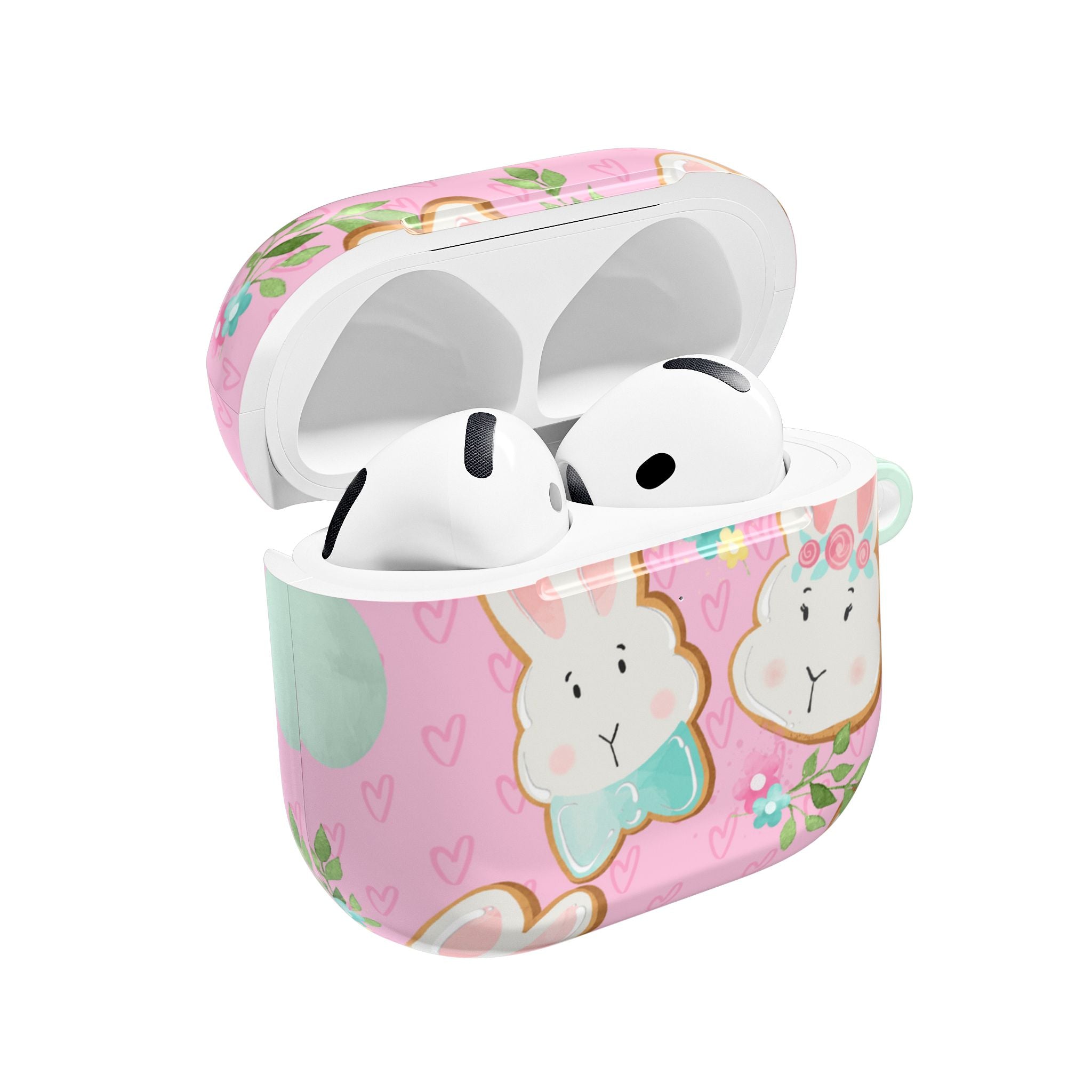 Blushing Bunny Bloom - AirPods Case