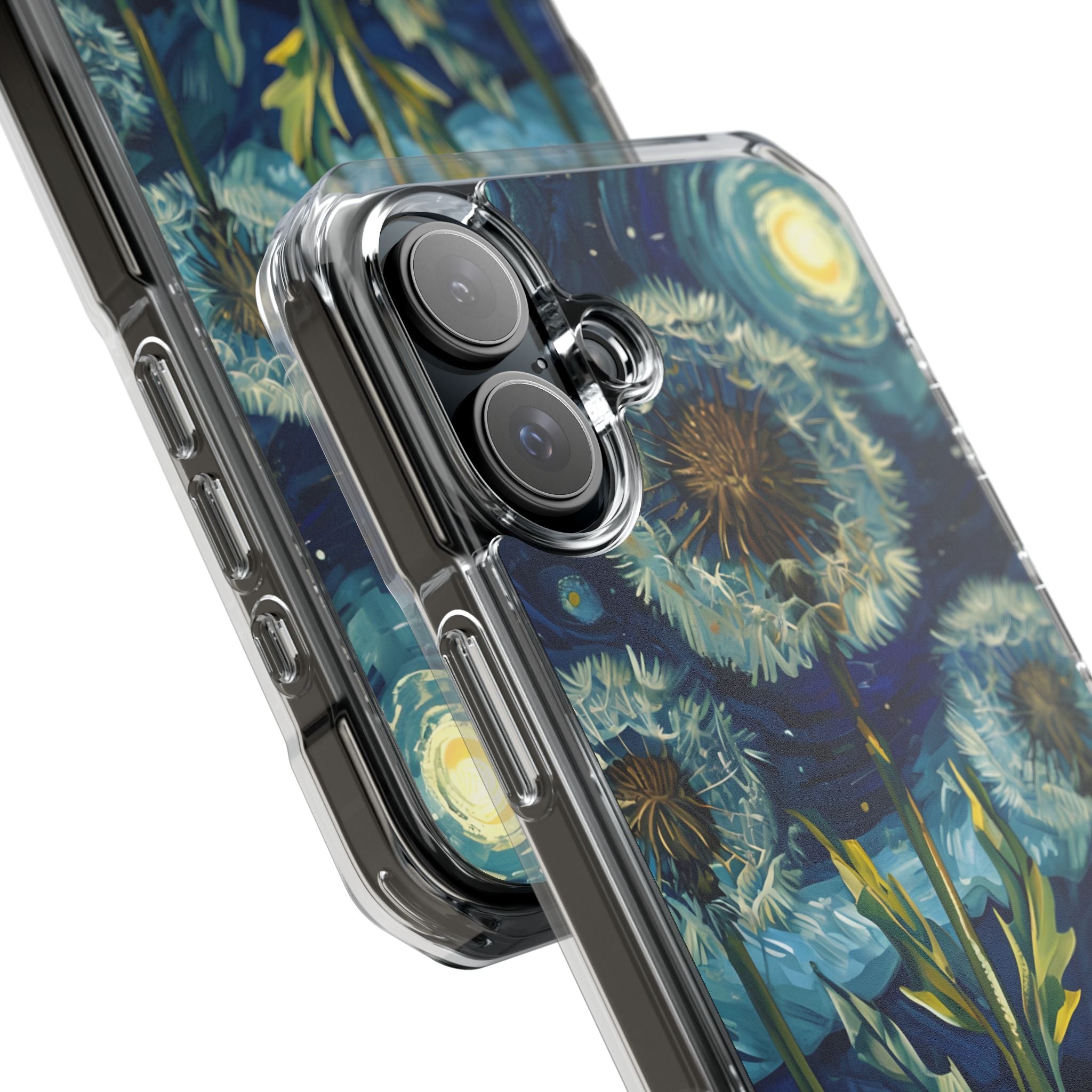 Dandelions Under Starlight iPhone Case - Impact