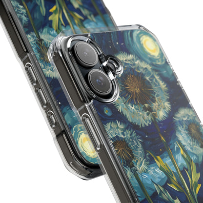 Dandelions Under Starlight iPhone Case - Impact