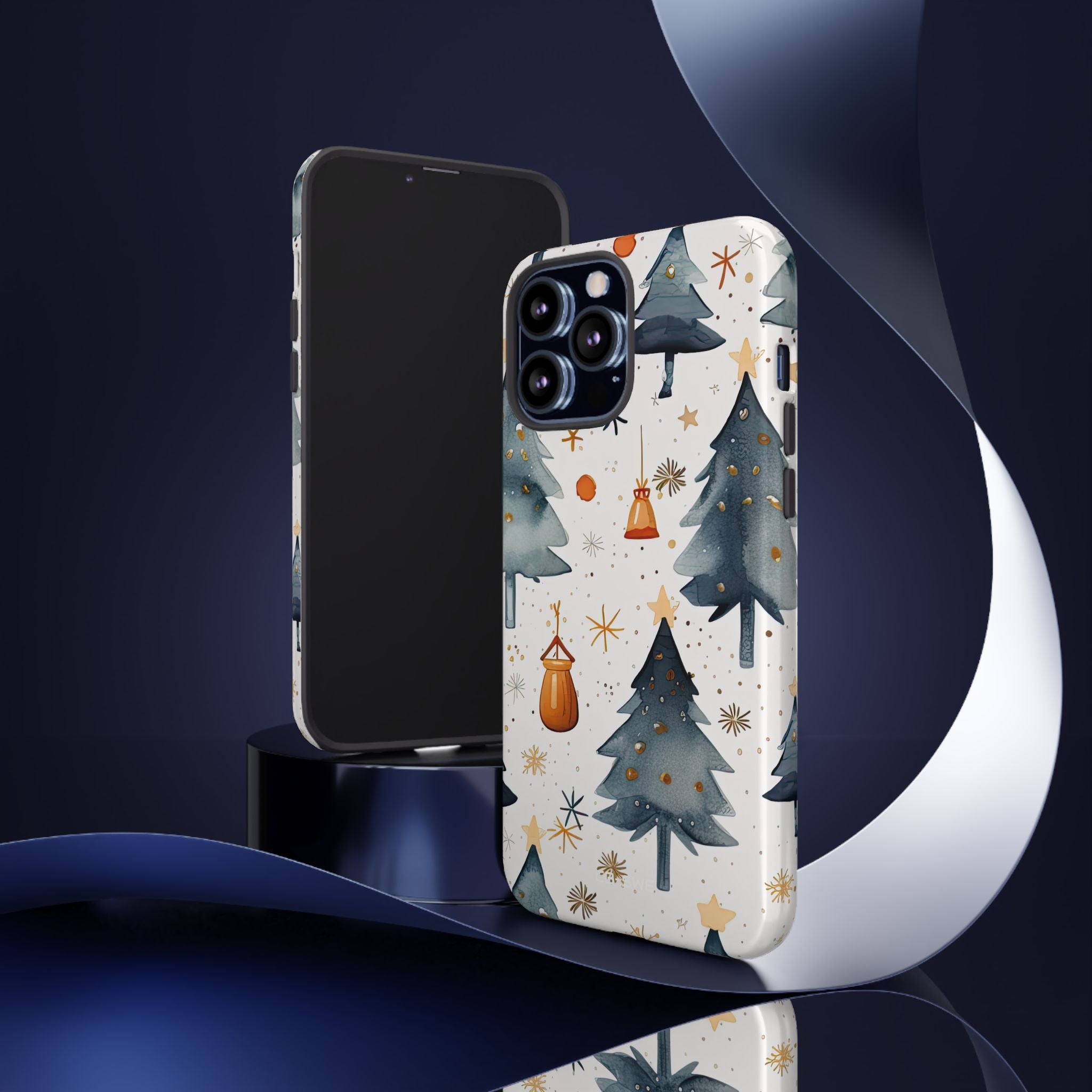 Christmas Trees Dance - iPhone Case