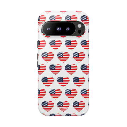 Hearts Embrace Freedom - Google Pixel Case
