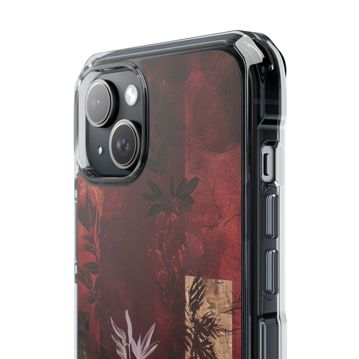 Marsala  Showcase | Phone Case for iPhone (Clear Impact Case - Magnetic)