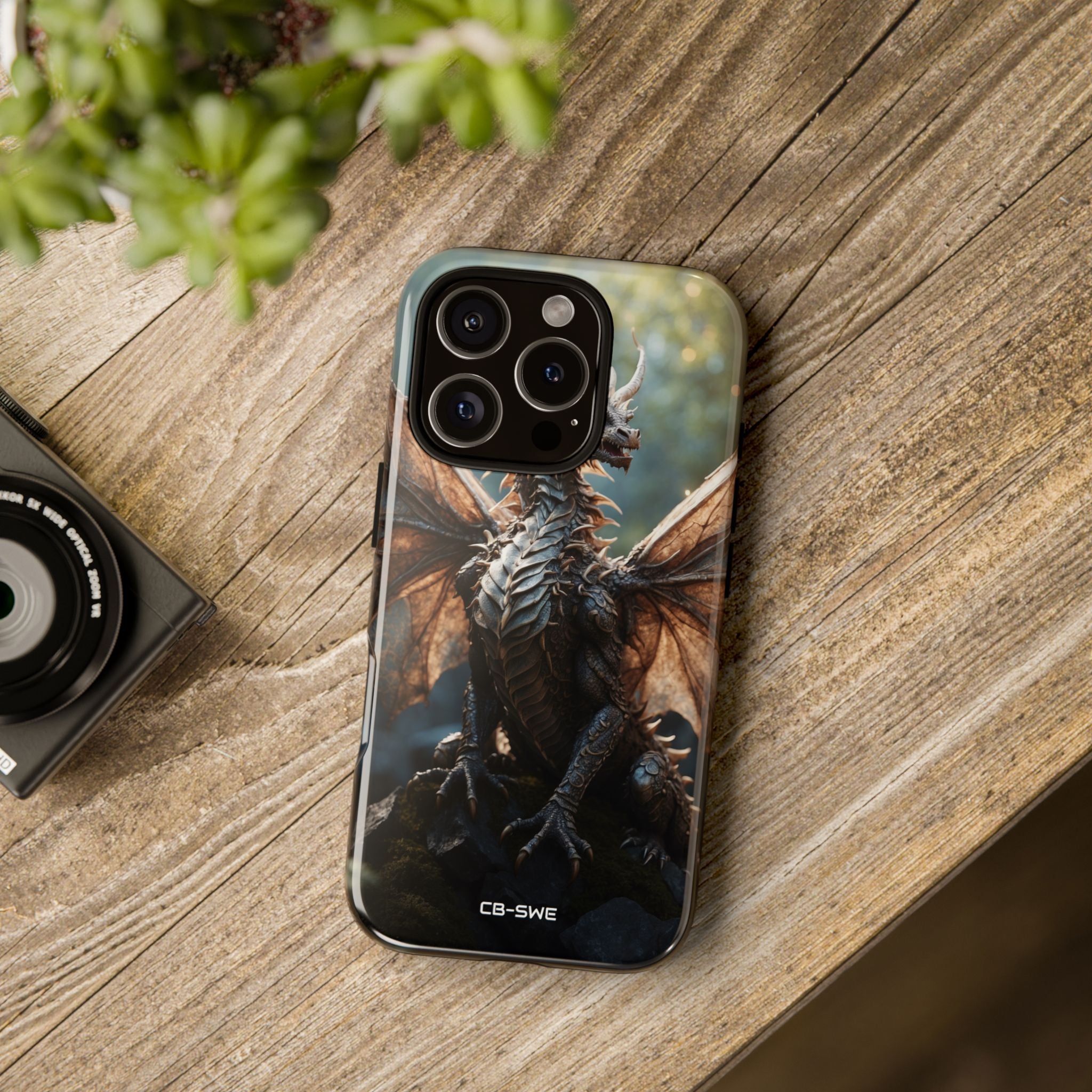 Majestic Dragon Glows - iPhone Case
