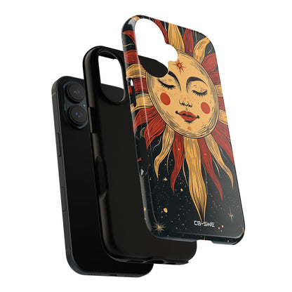Sunshine Embraces Stars - iPhone Case
