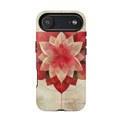 Crimson Bloom iPhone 17 Air Case - Tough+