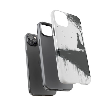 Cliffside Silhouette iPhone 14 Plus Case - Tough