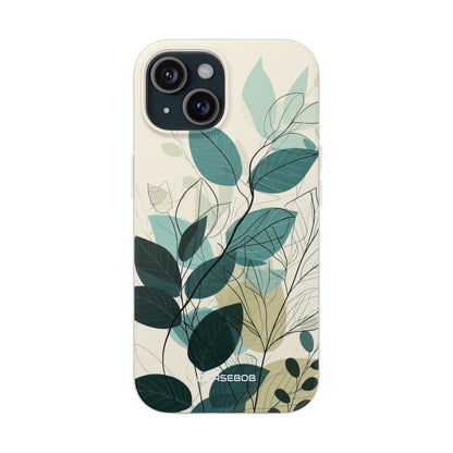 Teal Tranquility | Flexible Phone Case for iPhone