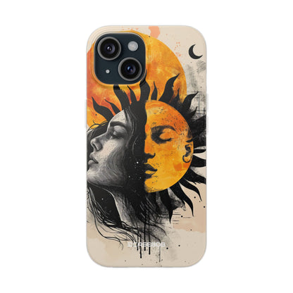 Sunlit Duality | Flexible Phone Case for iPhone