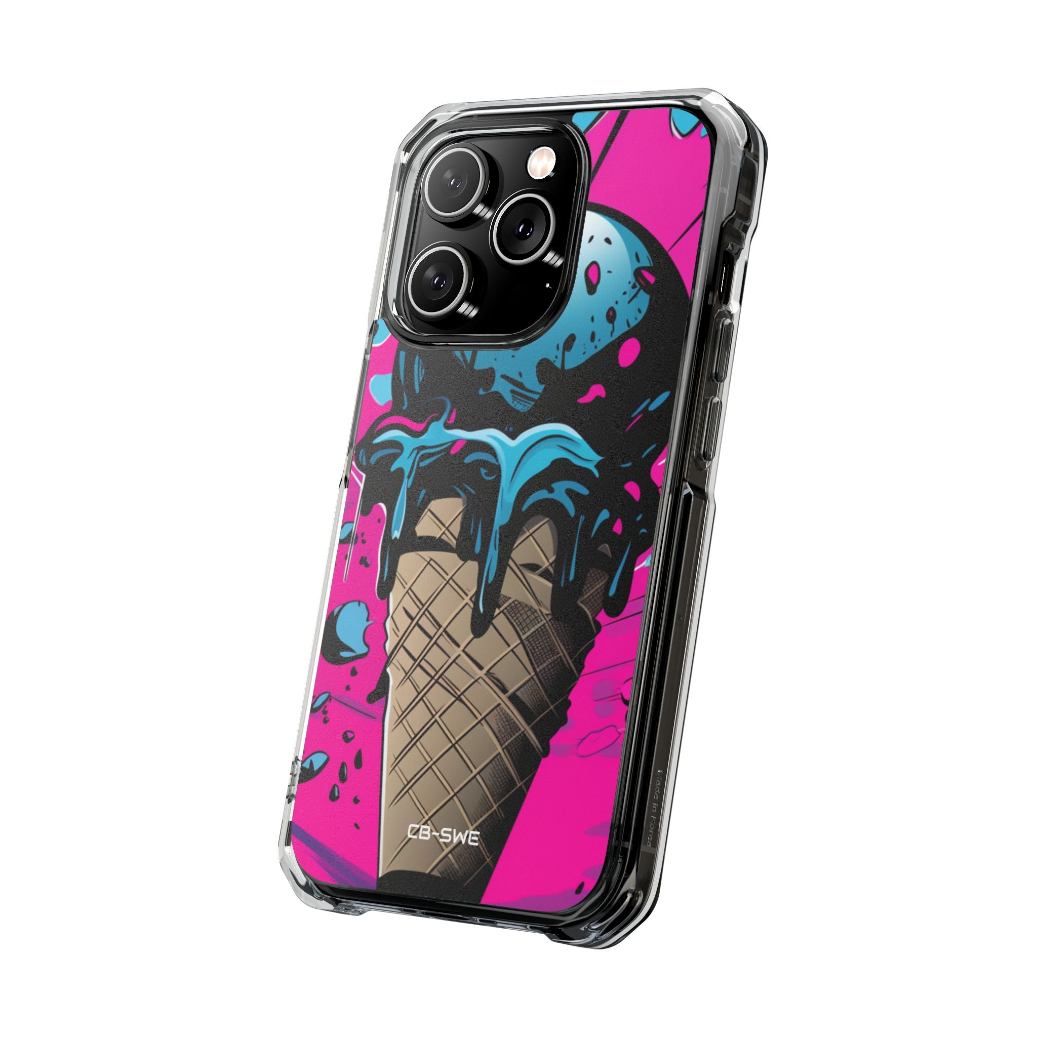 Vibrant Ice Cream Splash iPhone Case - Impact