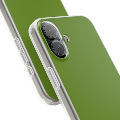 Olive Drab iPhone 16 - Flexi Phone Case